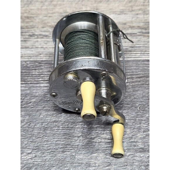 Vintage Lure Stop LW-ABL Level Wind Baitcasting Fishing Reel - Working Condition - Picture 3 of 10